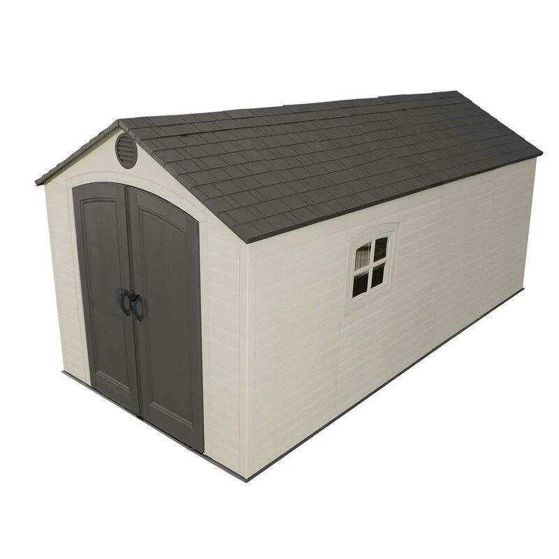 8 ft. W x 15 ft. D Plastic Storage Shed - Image 24