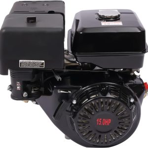 150CC 4 Stroke Engine Motor, Gy6 Single Cylinder Complete Engine Kit for 110cc-150cc Atvs and Go Karts and 11" Long Box Engine Size Scooters High-Flow Oil Pump CVT Carburetor Top Mount