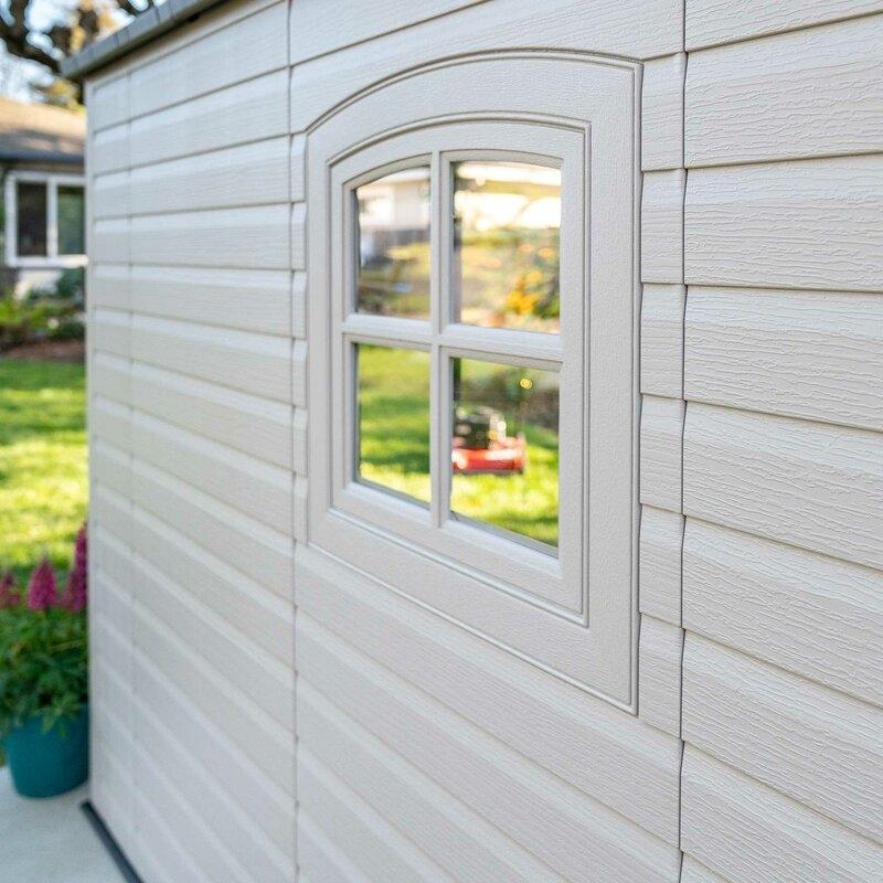 8 ft. W x 15 ft. D Plastic Storage Shed - Image 11