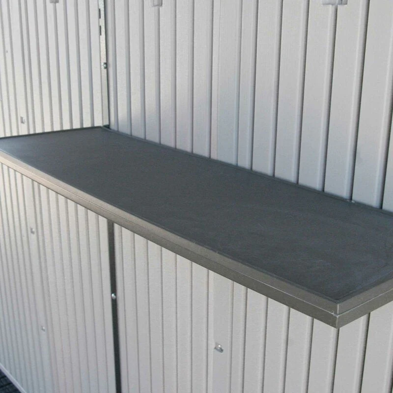 8 ft. W x 12.5 ft. D Plastic Storage Shed - Image 12