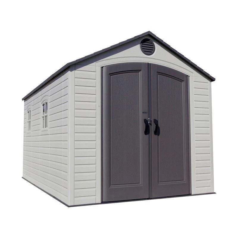 8 ft. W x 15 ft. D Plastic Storage Shed - Image 2