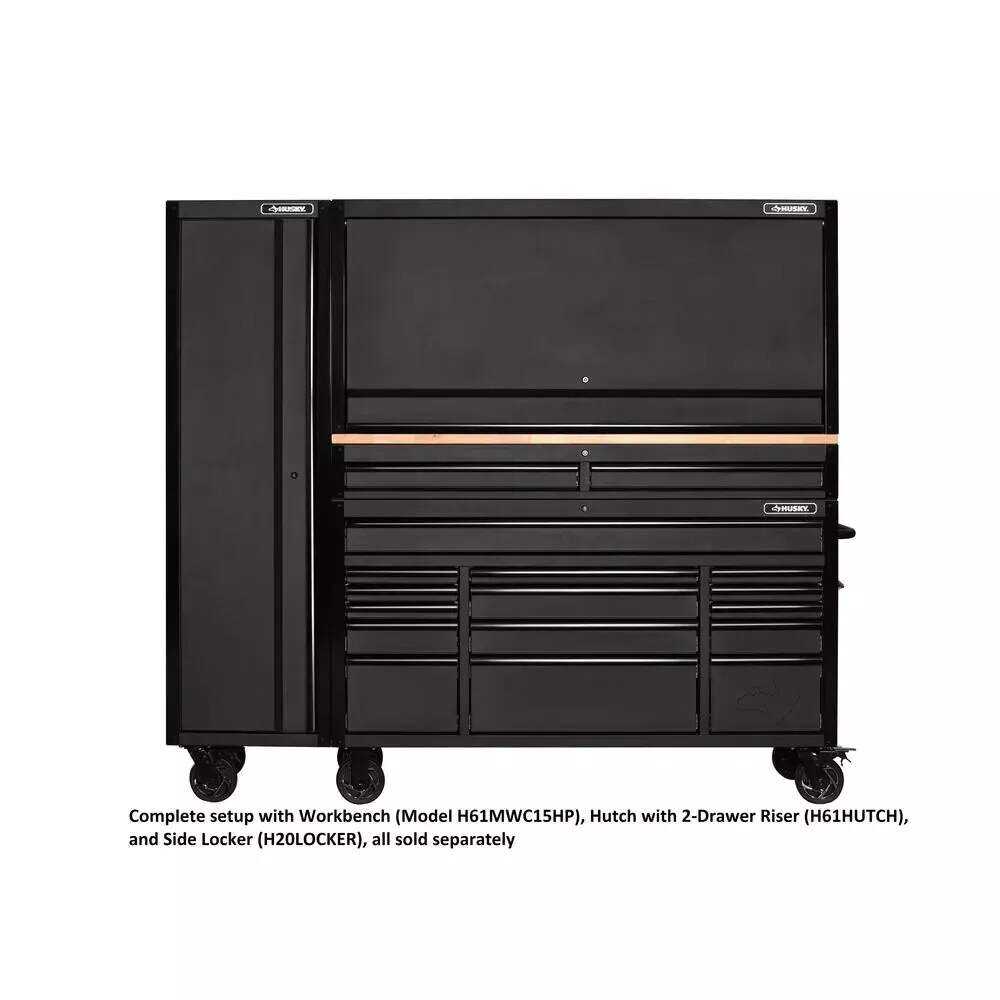 61 IN. 2-DRAWER HEAVY-DUTY HUTCH WITH RISER - Image 2