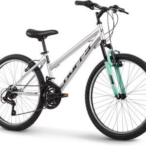 Mountain Hardtail Mountain Bike for Boys/Girls/Men/Women, 20"/24"/26" Sizes, 6 or 21 Speed Shimano Twist Shifting, Front or Dual Suspension, Comfort Saddle, Sleek Colors